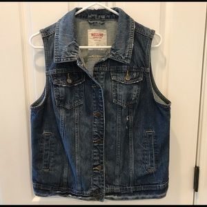 Mossimo denim vest